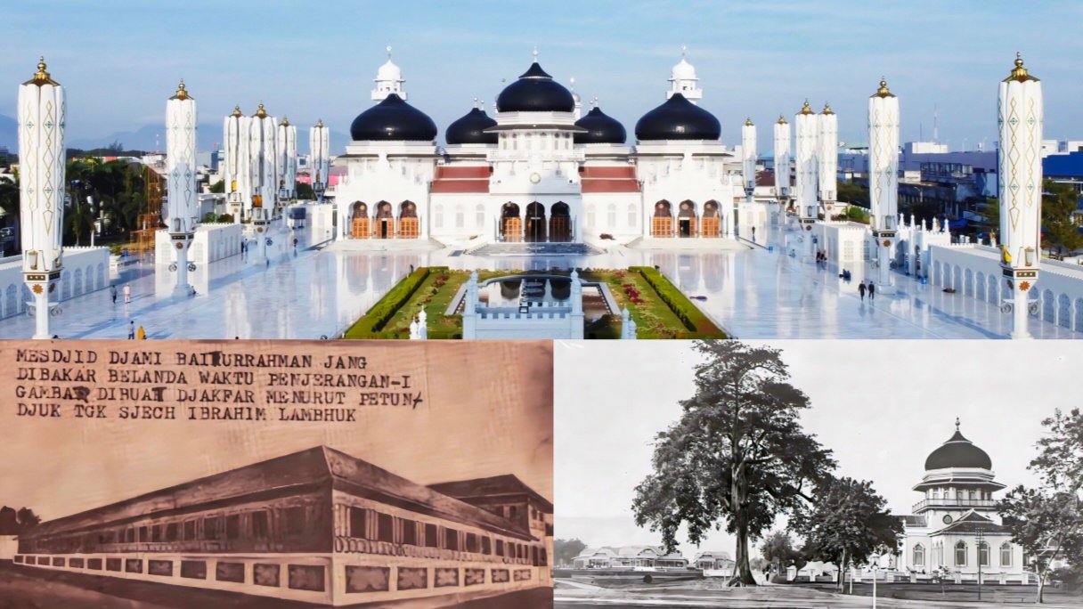 Api yang Membakar Masjid Raya: Kisah Kelam Penjajahan Belanda