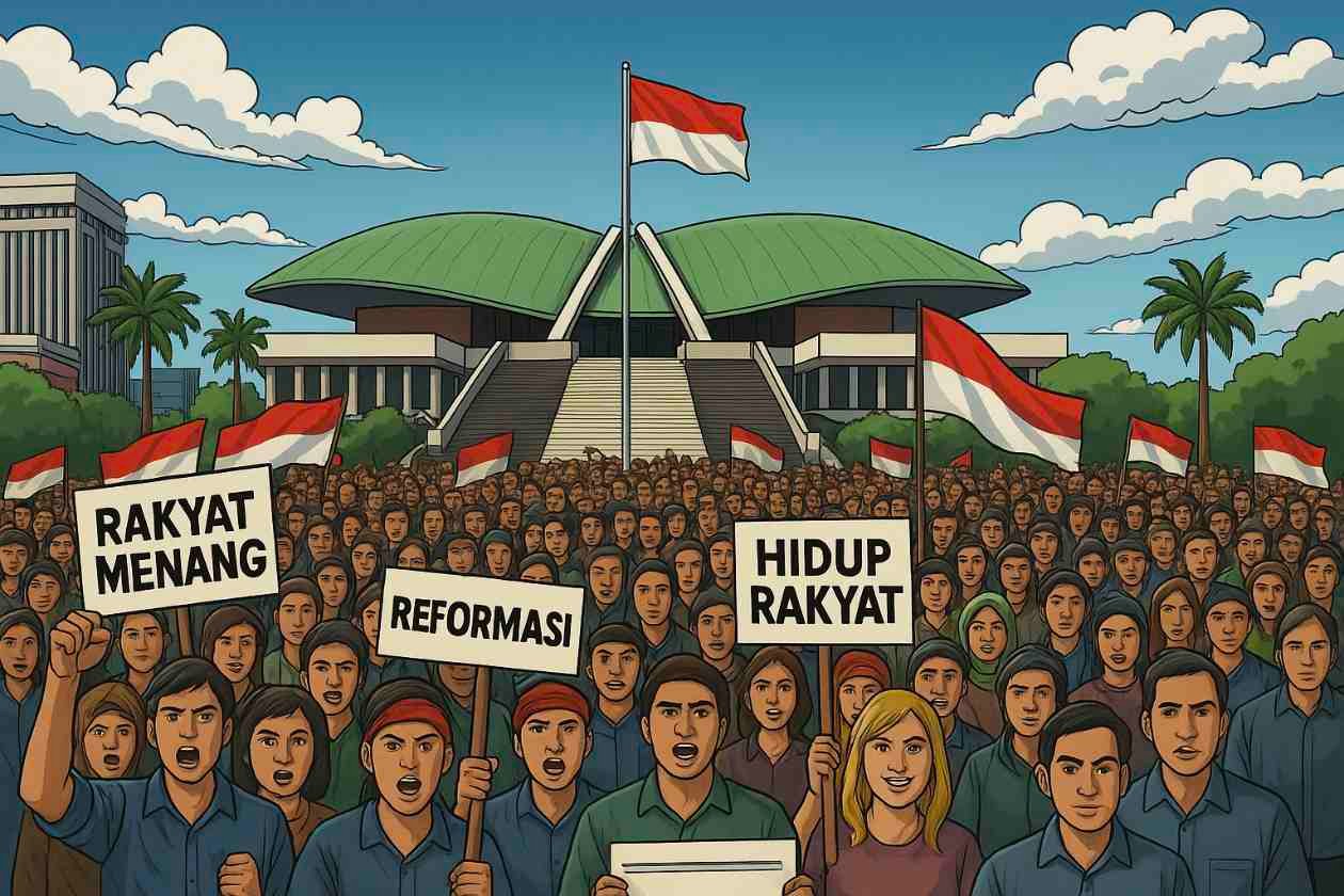 Gelombang Protes Jakarta: Benarkah Kepercayaan Publik Mulai Runtuh?