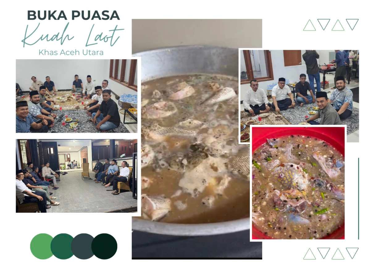 Buka Puasa Bersama Munawar Khalil, Kuah Laot Jadi Simbol Kebersamaan