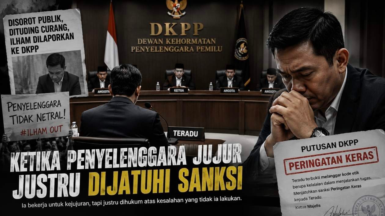 Ketika Penyelenggara Jujur Justru Dijatuhi Sanksi