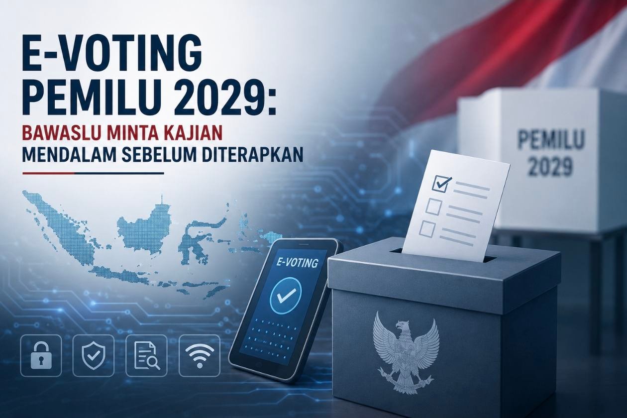 E-Voting Pemilu 2029: Bawaslu Minta Kajian Mendalam Sebelum Diterapkan