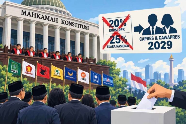Ambang Batas Capres Dihapus MK, Bagaimana Mengusung Capres 2029?