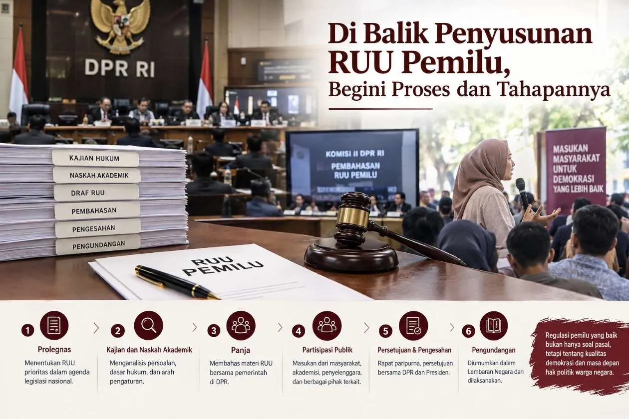 Di Balik Penyusunan RUU Pemilu, Begini Proses dan Tahapannya